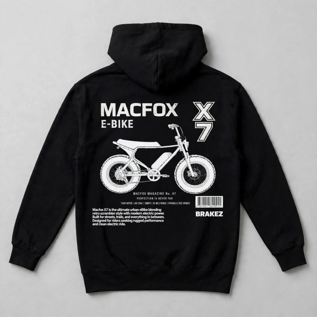 Macfox X7 Magazine Edition Hoodie
