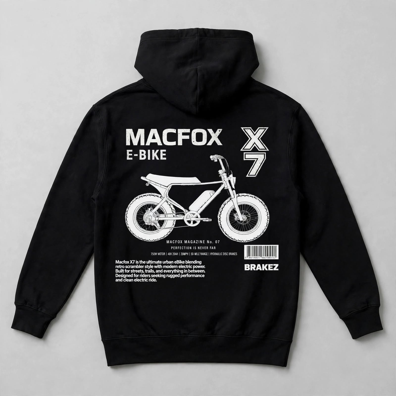 Macfox X7 Magazine Edition Hoodie