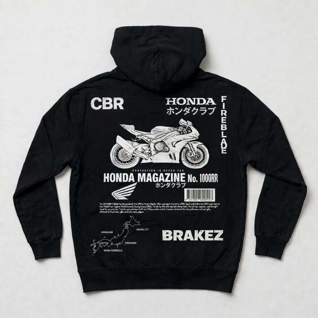 Honda CBR1000 Fireblade Magazine Edition Hoodie