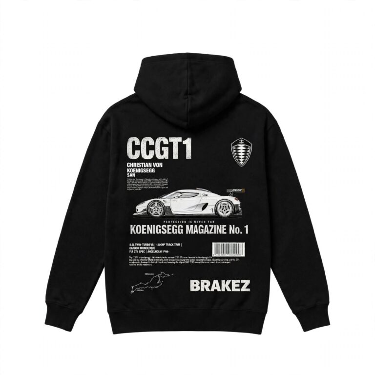 CCGT1 Koenigsegg Magazine Edition Hoodie