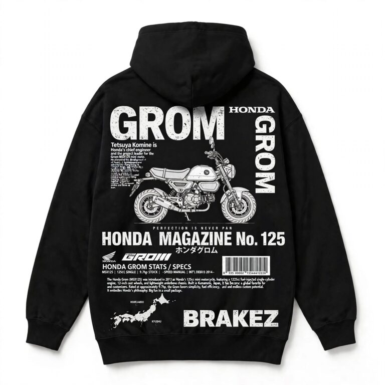 Honda Grom Magazine Edition Hoodie